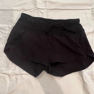 Black lulu shorts